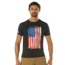 rothco distressed us flag athletic fit t-shirt(r2901, r2632)