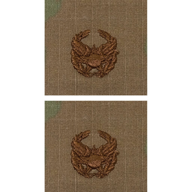[Vanguard] Air Force Embroidered Badge: Commander's Badge - embroidered on OCP