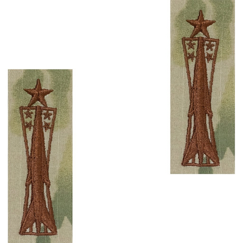 [Vanguard] AIR FORCE EMBROIDERED BADGE: MISSILE MAINTENANCE: SENIOR - EMBROIDERED ON OCP