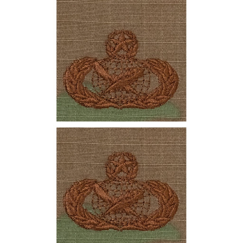 [Vanguard] Air Force Embroidered Badge: Public Affairs: Master - embroidered on OCP