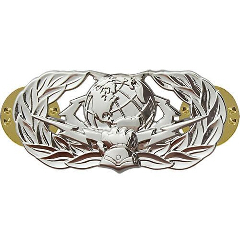 [Vanguard] Air Force Badge: Cyberspace Support: Basic - regulation size