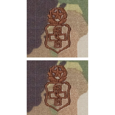 [Vanguard] Air Force Embroidered Badge: Medical Technician: Chief - embroidered on OCP