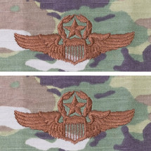 [Vanguard] Air Force Embroidered Badge: Command Pilot - embroidered on OCP