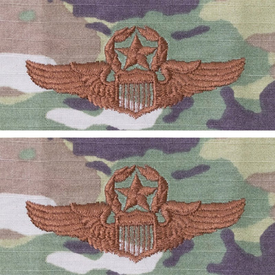 [Vanguard] Air Force Embroidered Badge: Command Pilot - embroidered on OCP