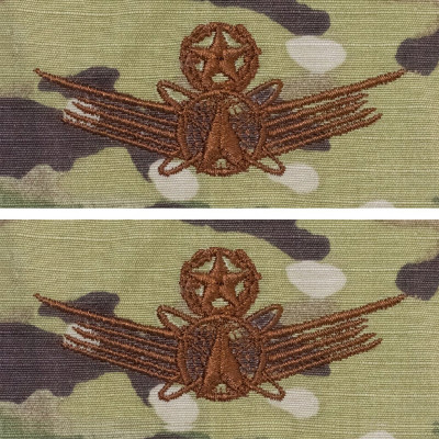 [Vanguard] Air Force Embroidered Badge: Command Space - embroidered on OCP