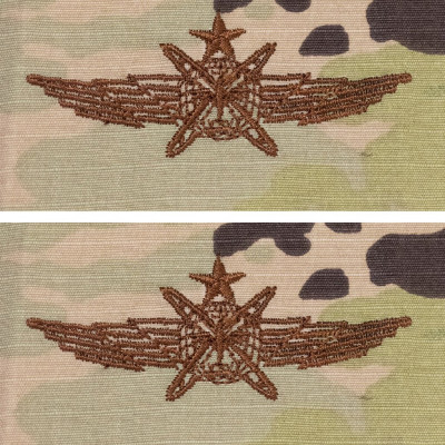 [Vanguard] Air Force Embroidered Badge: Cyberspace Operator: Senior - embroidered on OCP