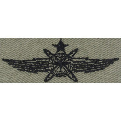 [Vanguard] Air Force Embroidered Badge: Cyberspace Operator: Senior