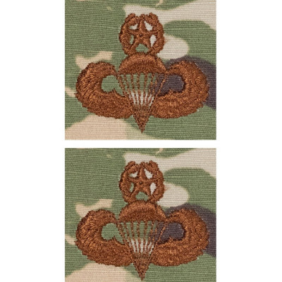 [Vanguard] Air Force Embroidered Badge: Parachutist: Master - embroidered on OCP