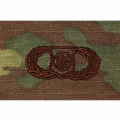 [Vanguard] Air Force Embroidered Badge: Weapons Controller - OCP