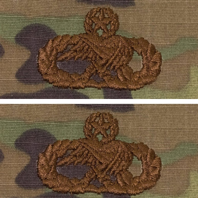 [Vanguard] Air Force Embroidered Badge: Maintenance: Master - embroidered on OCP