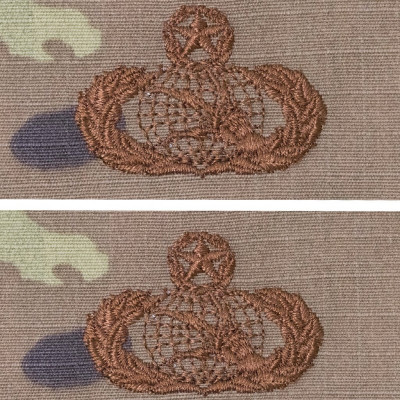 [Vanguard] Air Force Embroidered Badge: Communications and Information: Master - OCP