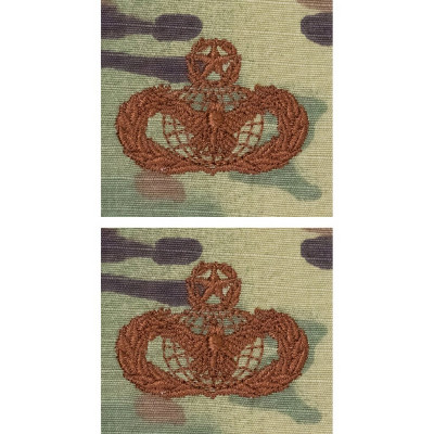 [Vanguard] Air Force Embroidered Badge: Force Protection: Master - OCP