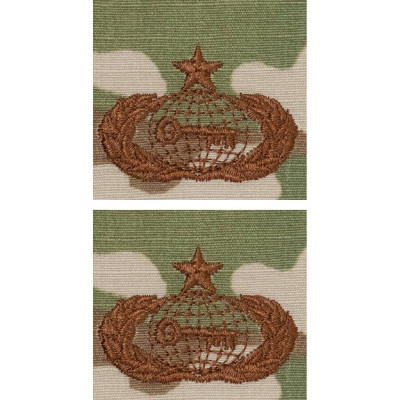[Vanguard] Air Force Embroidered Badge: Intelligence: Senior - embroidered on OCP