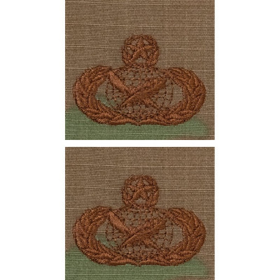 [Vanguard] Air Force Embroidered Badge: Public Affairs: Master - embroidered on OCP