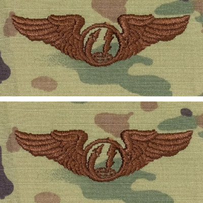 [Vanguard] Air Force Embroidered Badge: Remotely Piloted Aircraft Sensor Operator-embroidered on OCP