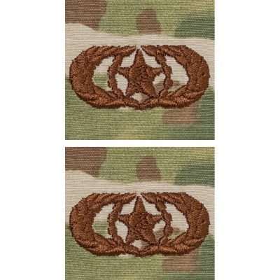 [Vanguard] Air Force Embroidered Badge: Safety - embroidered on OCP