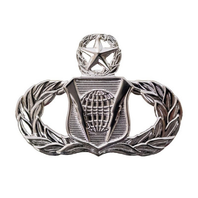 [Vanguard] Air Force Badge: Command and Control: Master - regulation size
