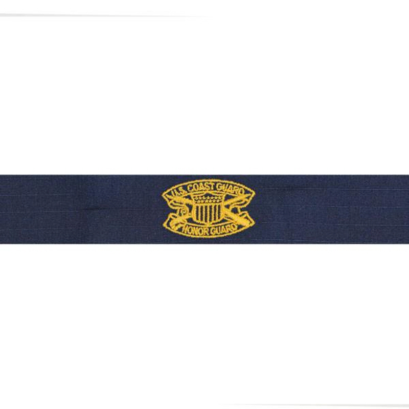 [Vanguard] Coast Guard Embroidered Badge: Honor Guard - Ripstop fabric