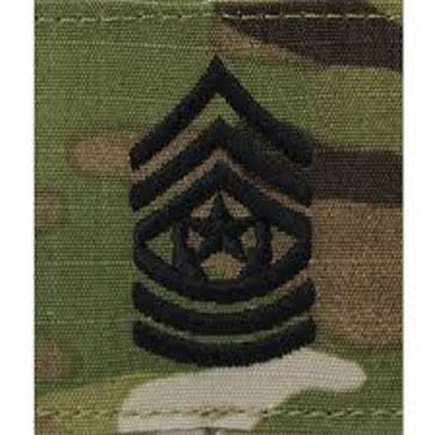 [Vanguard] Army Gortex Rank: Command Sergeant Major - OCP jacket tab
