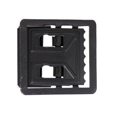 [Vanguard] Belt Buckle: Black, Open Face