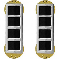 [Vanguard] Army Rank Insignia: Warrant Officer 4 - nickel plated