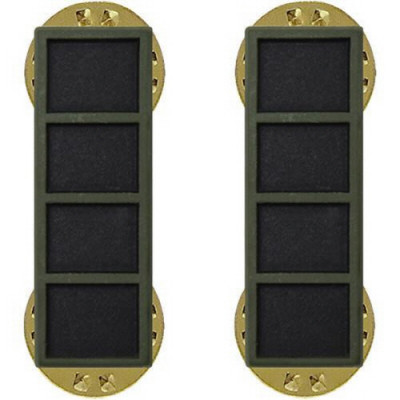 [Vanguard] Army Insignia Rank: Warrant Officer 4 - black metal