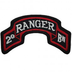 [Vanguard] Army Scroll Patch: Second Ranger Battalion - color