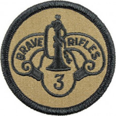 [Vanguard] Army Patch: Third Cavalry Regiment - embroidered on OCP
