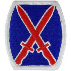 [Vanguard] Army Patch: 10th Infantry Division - color