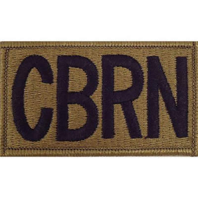 [Vanguard] Army Patch: CBRN Letters - embroidered on OCP