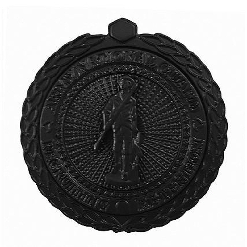 [Vanguard] Army ID Badge: ARNG Recruiting and Retention: Senior - black metal