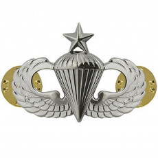 [Vanguard] Army Badge: Senior Parachute - regulation size, mirror finish