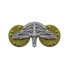[Vanguard] Army Dress Badge: Freefall Jump Wing - miniature, mirror finish