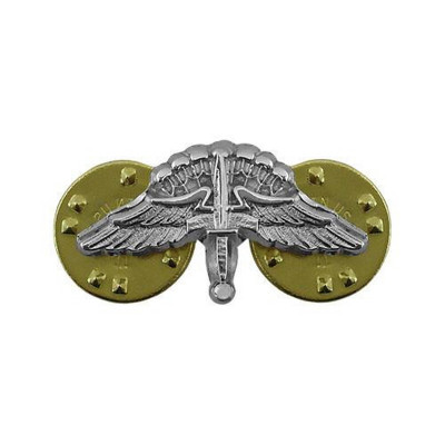 [Vanguard] Army Dress Badge: Freefall Jump Wing - miniature, mirror finish