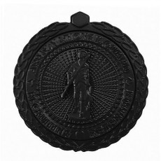 [Vanguard] Army ID Badge: ARNG Recruiting and Retention: Senior - black metal