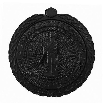 [Vanguard] Army ID Badge: ARNG Recruiting and Retention: Senior - black metal