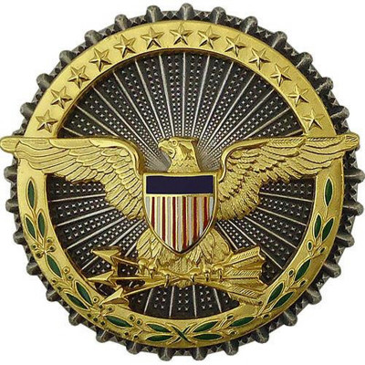 [Vanguard] Army Identification Badge: Secretary of Defense - oxidized