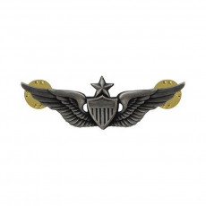 [Vanguard] Army Dress Badge: Senior Aviator - miniature, silver oxidized
