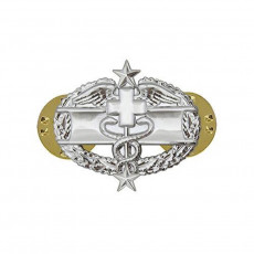 [Vanguard] Army Dress Badge: Combat Medical Third Award - miniature, mirror finish