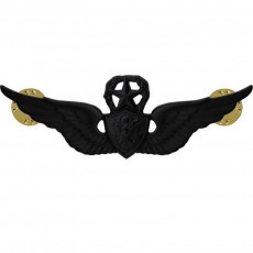 [Vanguard] Army Badge: Master Aircraft Crewman: Aircrew - black metal