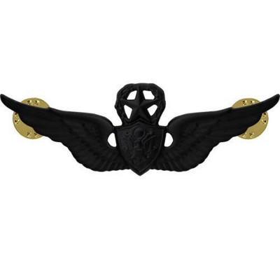 [Vanguard] Army Badge: Master Aircraft Crewman: Aircrew - black metal