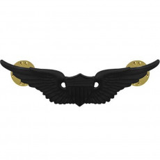 [Vanguard] Army Badge: Aviator - regulation size, black metal