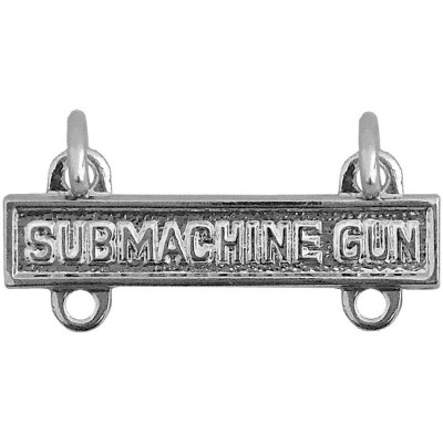 [Vanguard] Army Qualification Bar: Sub-Machine Gun - mirror finish