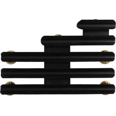 [Vanguard] Ribbon Mounting Bar: 12 Ribbons Staggered Right - 1/8 inch space