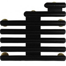 [Vanguard] Ribbon Mounting Bar: 18 Ribbons Staggered Right - 1/8 inch space