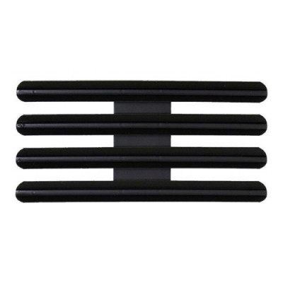 [Vanguard] Ribbon Mounting Bar: 12 Ribbons - black metal 1/8 Inch spacing