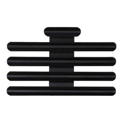 [Vanguard] Ribbon Mounting Bar: 13 Ribbons - black metal 1/8 Inch spacing