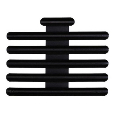 [Vanguard] Ribbon Mounting Bar: 16 Ribbons - black metal 1/8 Inch spacing