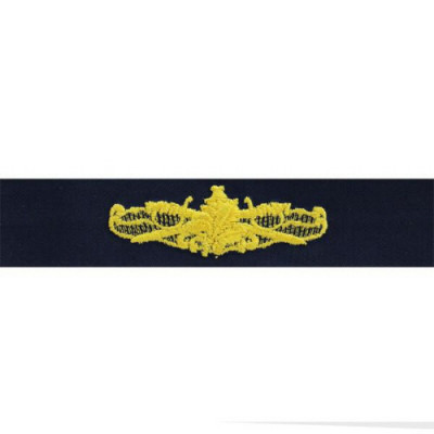 [Vanguard] Navy Embroidered Badge: Surface Warfare Supply Officer - coverall