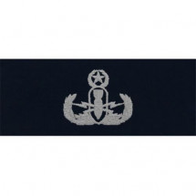 [Vanguard] Navy Embroidered Badge: Master Explosive Ordnance Disposal - coverall